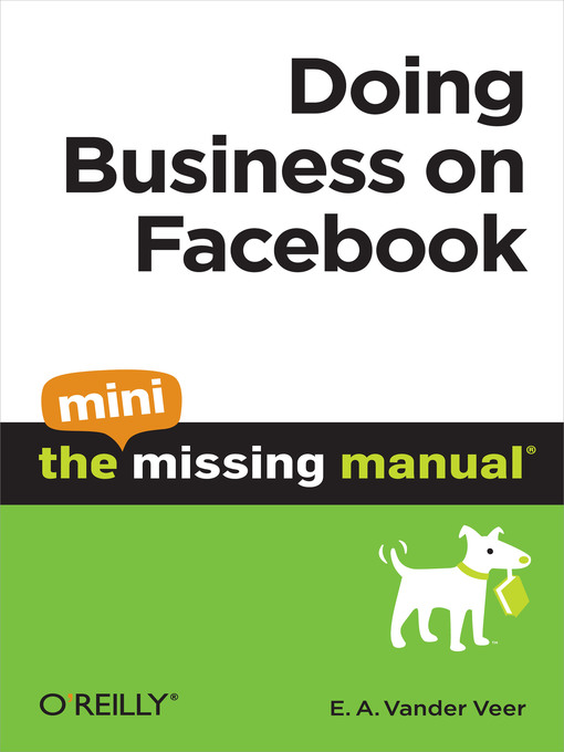 Title details for Doing Business on Facebook by E. A. Vander Veer - Wait list
